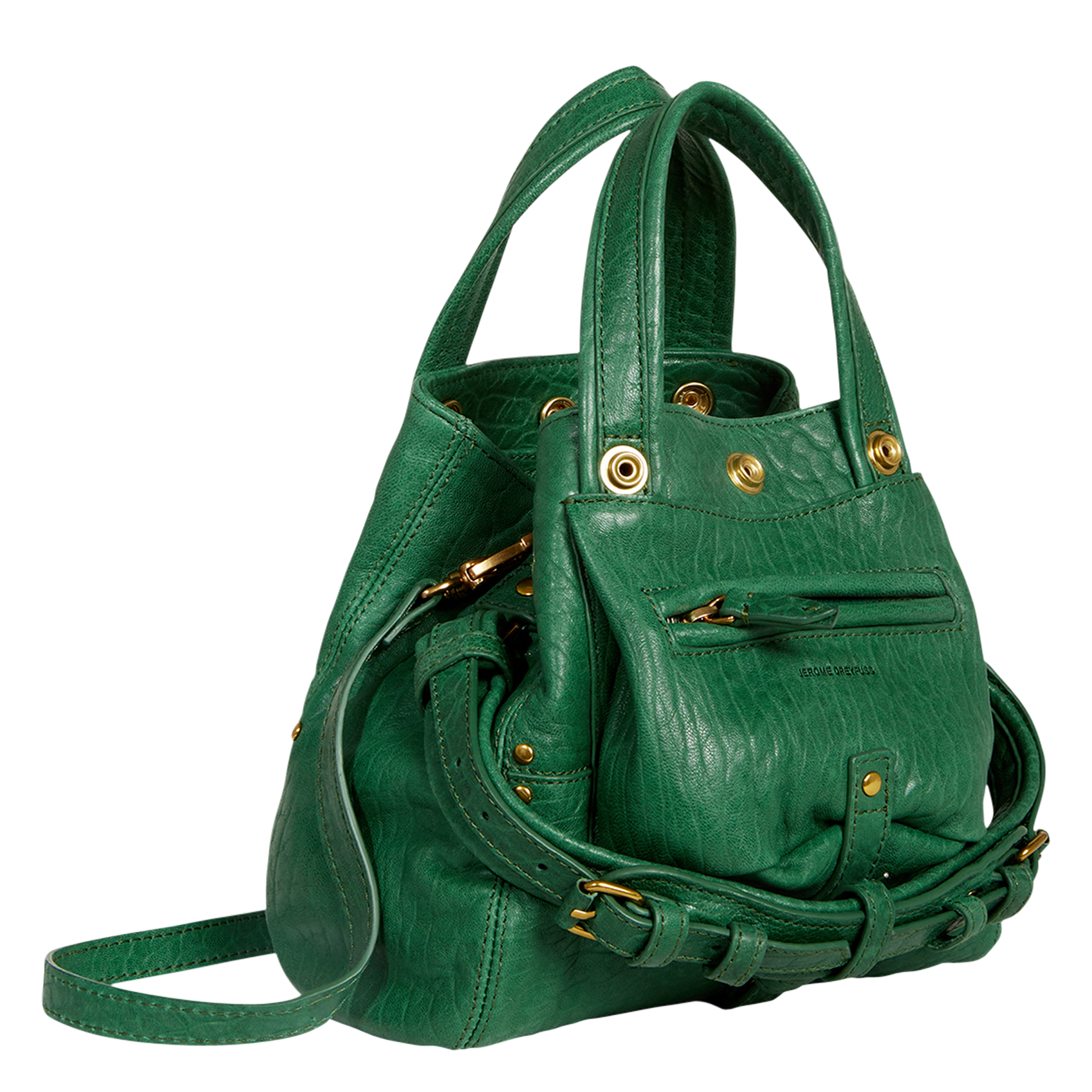 BILLY NANO - Sac bandoulière en cuir | Vert