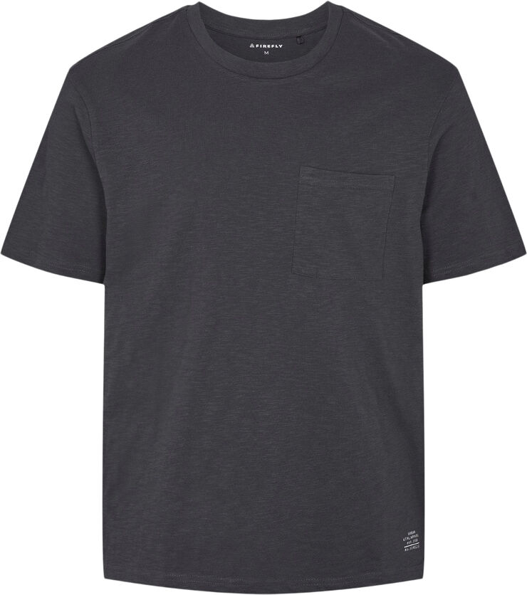Firefly Solid Slub T-shirt Grå