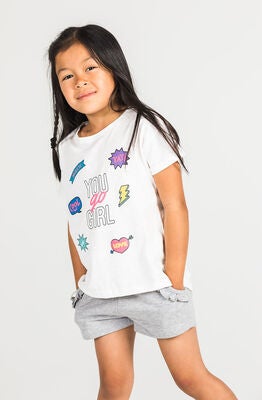 Luca & Lola Duna Shorts, Grey Melange