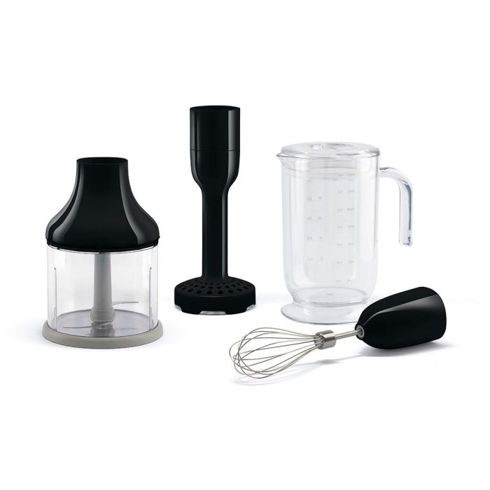 SMEG Stabmixer-Set HBAC11BL Schwarz