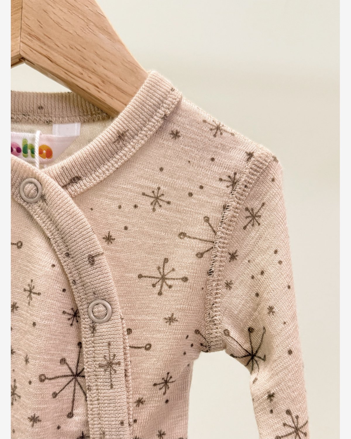 Omslagsbody Baby – 100% Merino | Basic