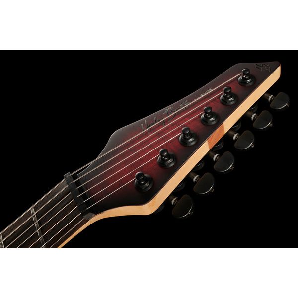 Harley Benton Amarok-6 BKRD Quilted Burst