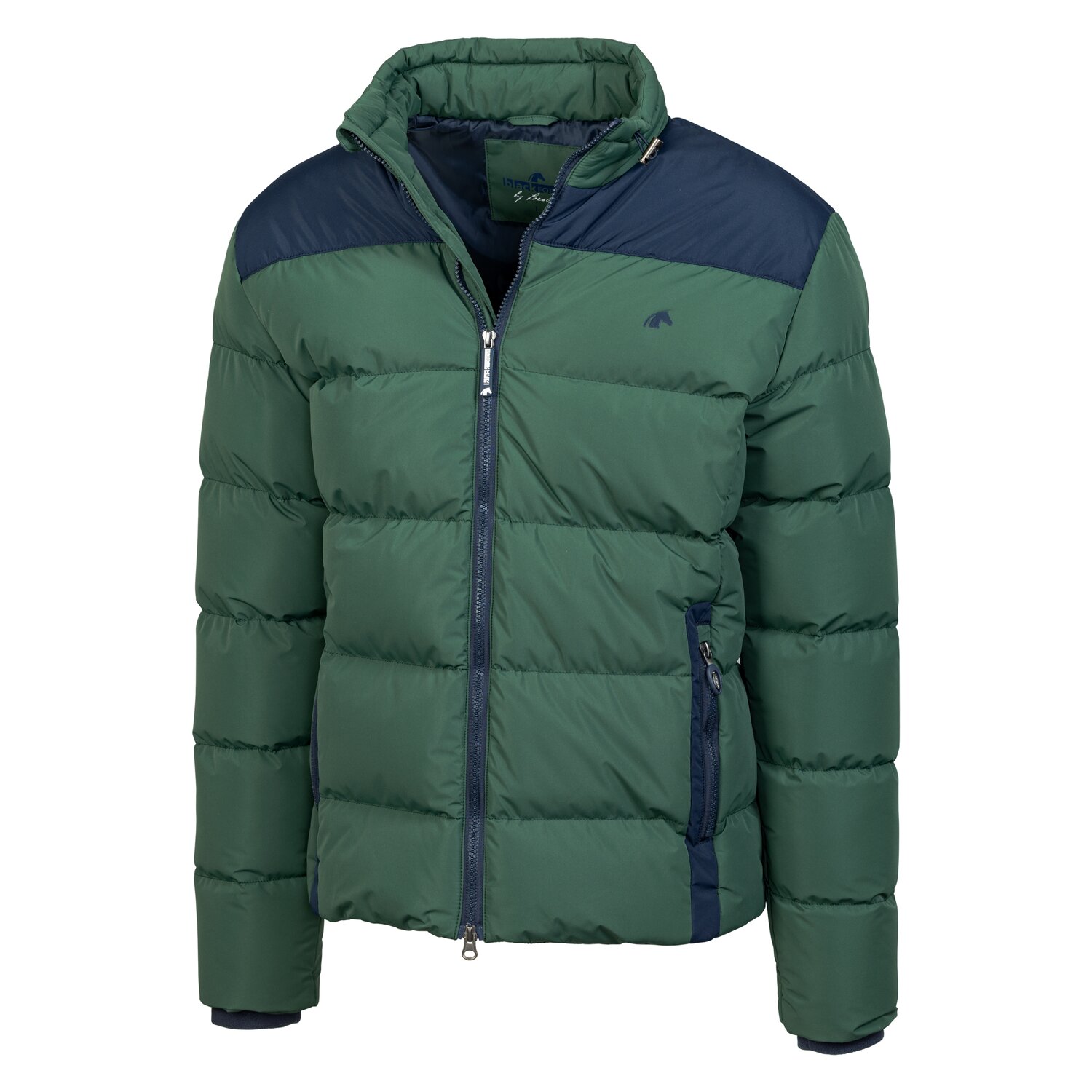 black forest Steppjacke mit Stehkragen  - race green