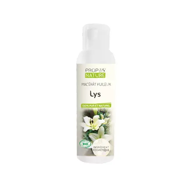 Óleo de Lírio Orgânico Macerado para Aromaterapia Propos' Nature 100ml