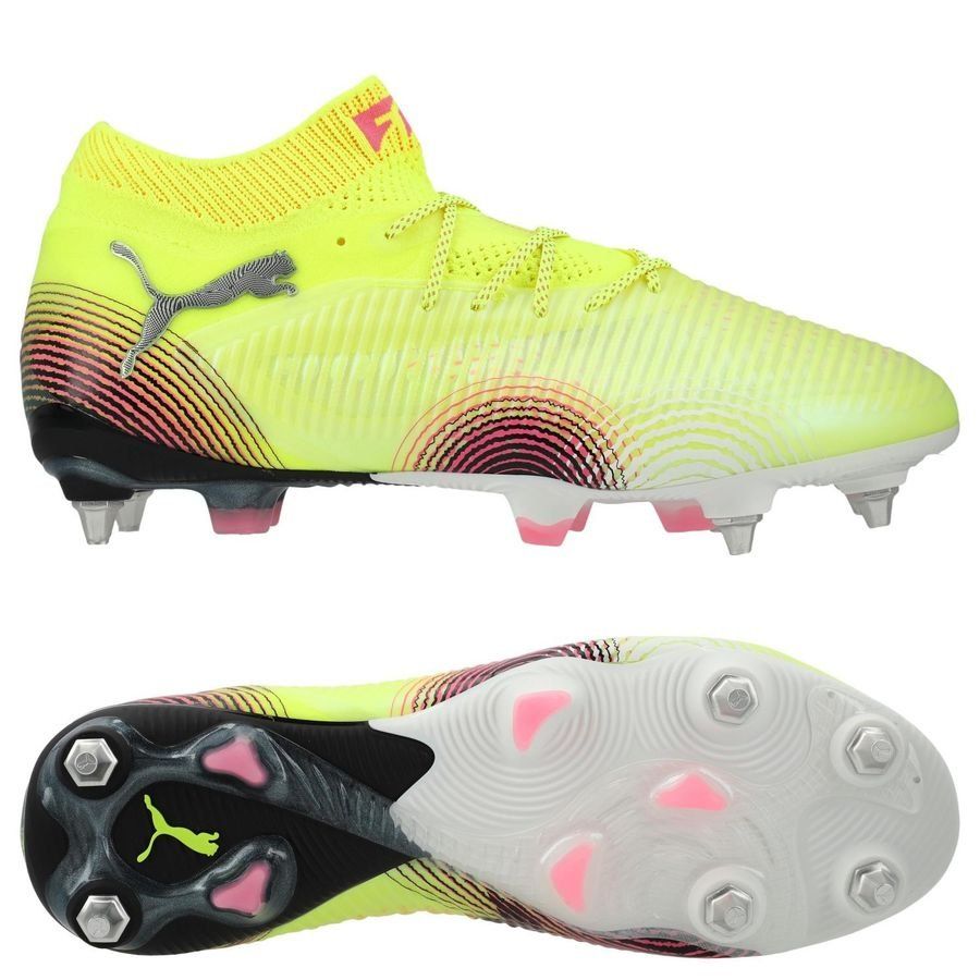 PUMA Future 8 Ultimate SG Audacity - Jaune/Noir/Sun Struck