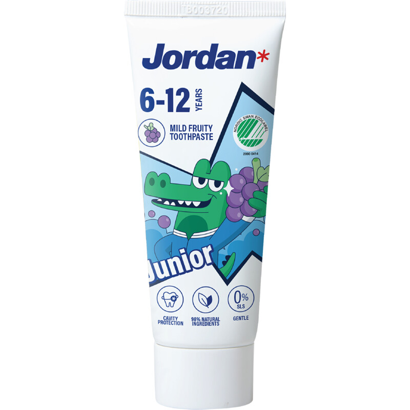 Jordan Tandpasta Junior 6-12 jaar