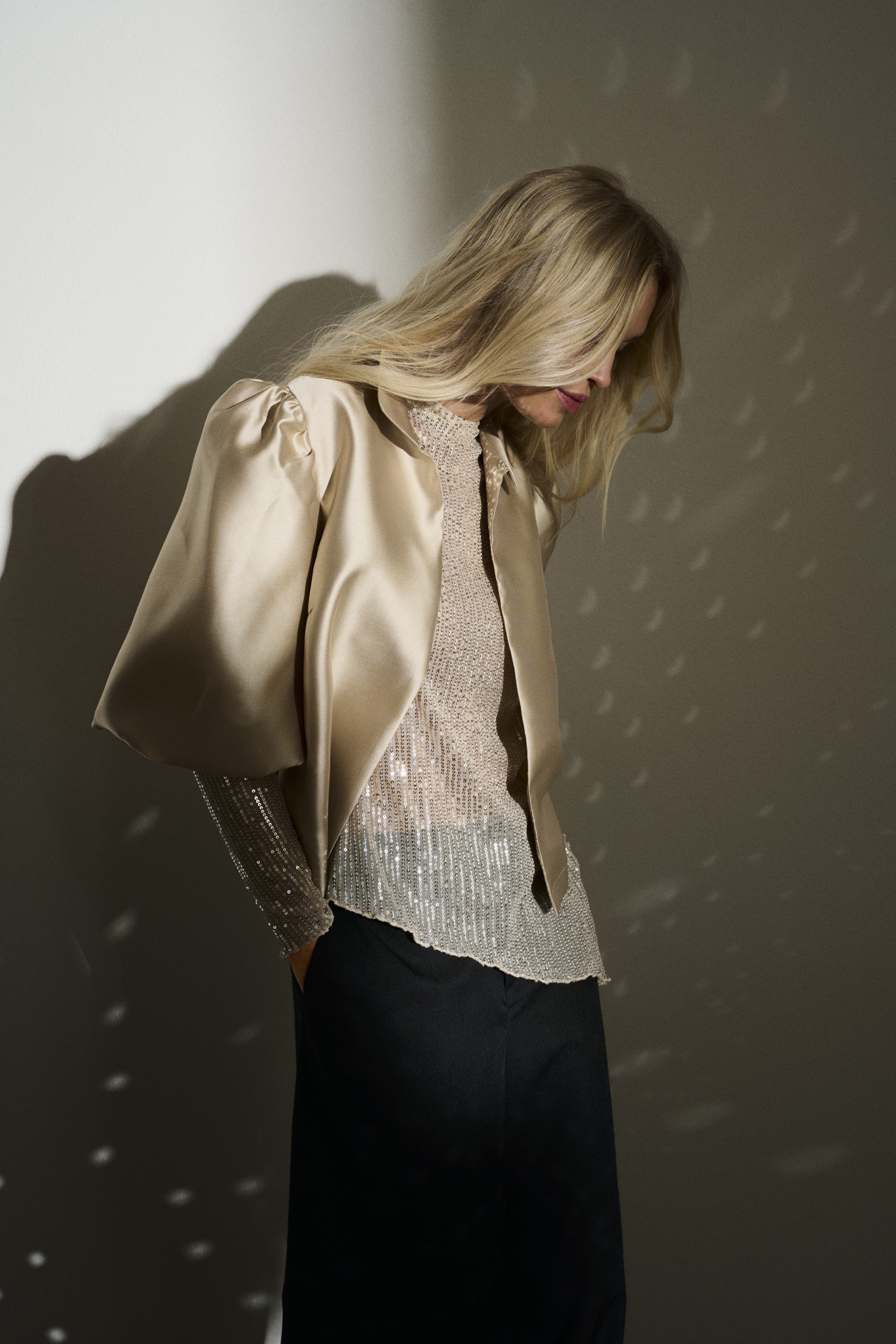 Culture - Tafta Jacket - Champagne