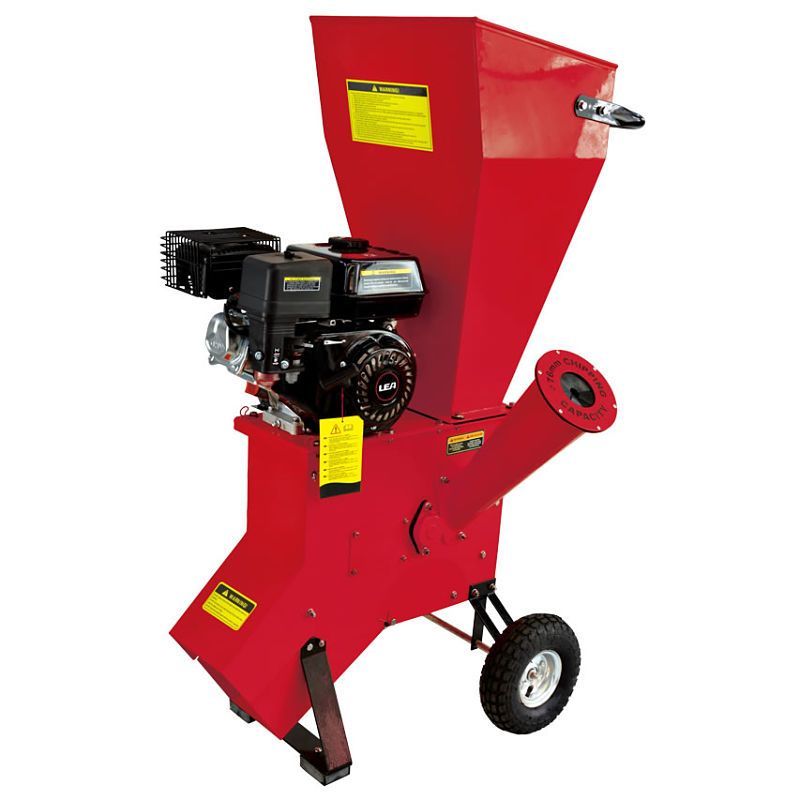 Broyeur de végétaux coupe 89mm moteur thermique 420cc 13 cv lea le56420-89