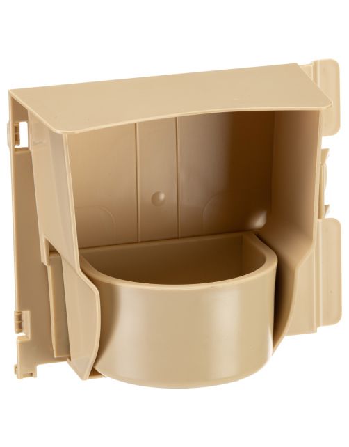 Ferplast Voerbak Brava 4 - Vogel - Voerbak- Drinkbak - 16.5x9.5x14 cm Assorti