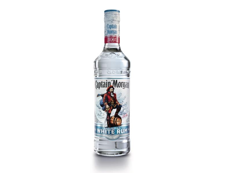 Captain Morgan Rum White 0.7 l Hochprozentige Spirituosen Spezialität