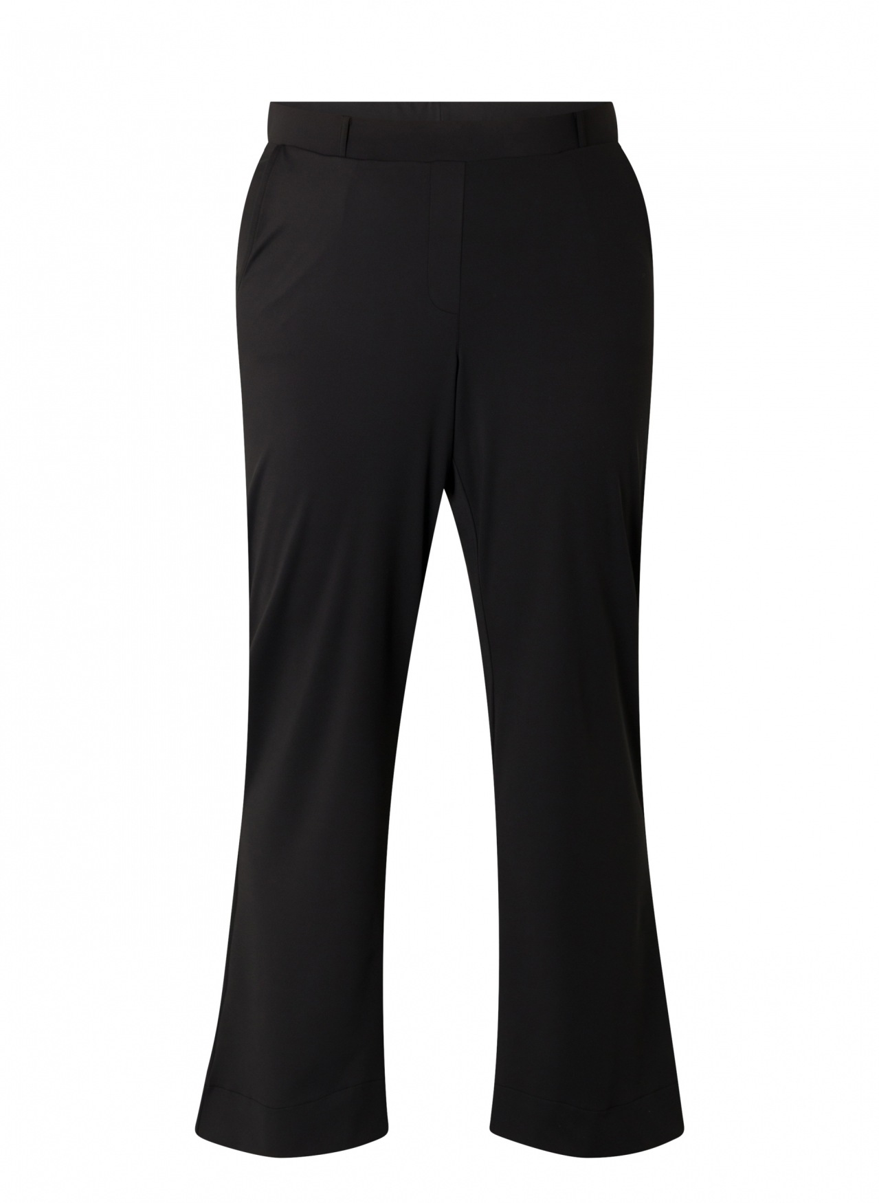 Base Level Curvy Stoffhose »Lori«  Sommerhose mit Stetch und leichtem Schlag