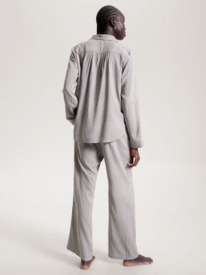 Blusa de pijama listrada TH Established