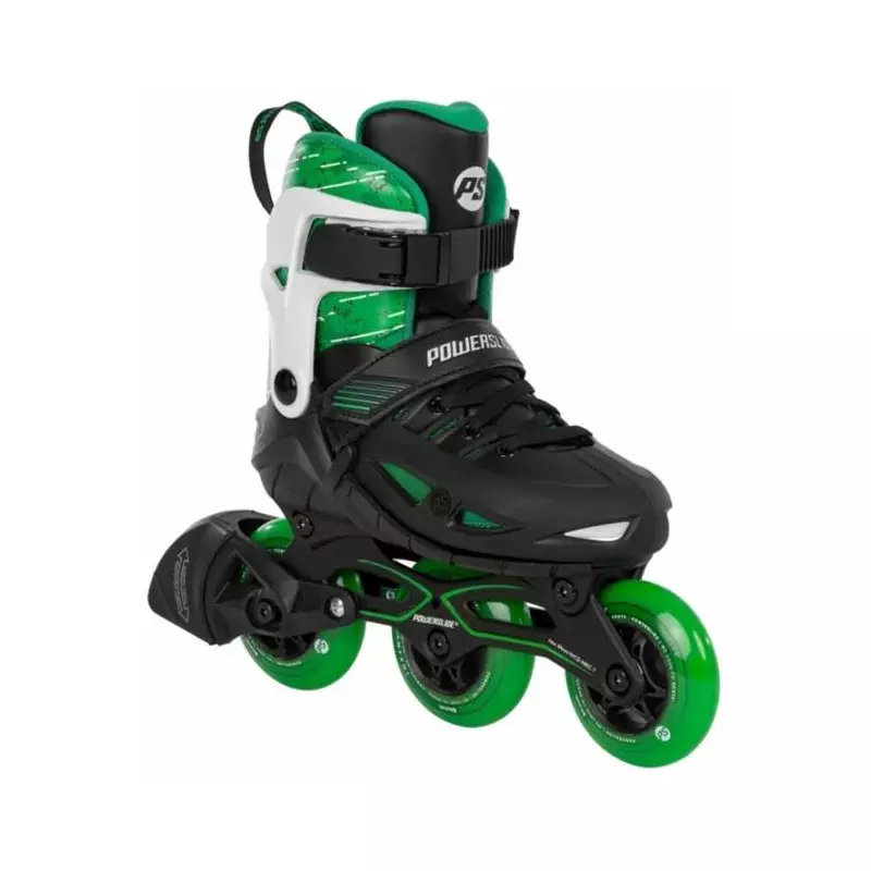 Roller en ligne junior ajustables POWERSLIDE Universe Green