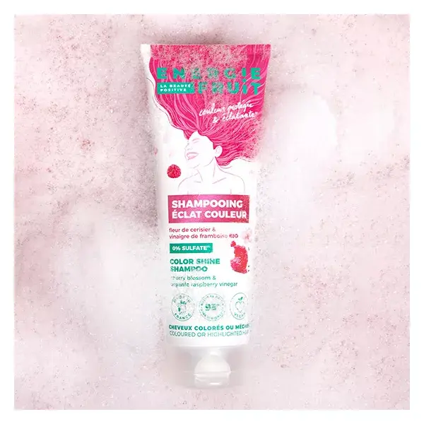 Shampoo Energie Fruit para Cabelos Coloridos com Vinagre de Framboesa e Flor de Cerejeira 250ml