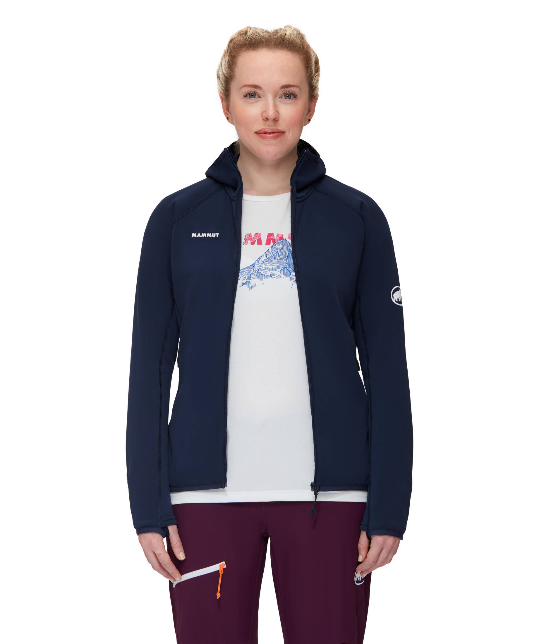 Mammut| Damen Fleecejacke Aconcagua ML Hooded