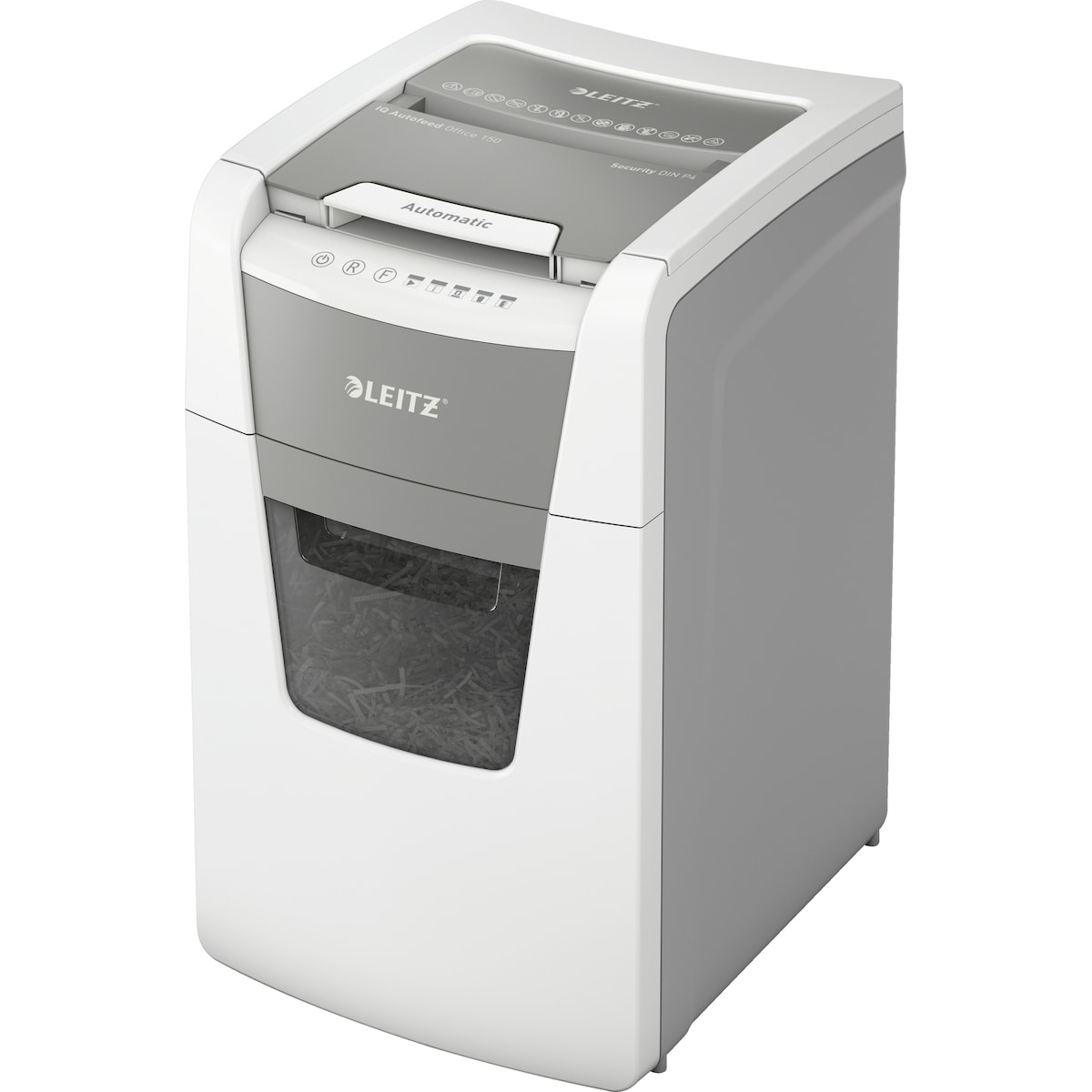 Leitz IQ AutoFeed Office 150 P4 makuleringsmaskin (krysskutt)