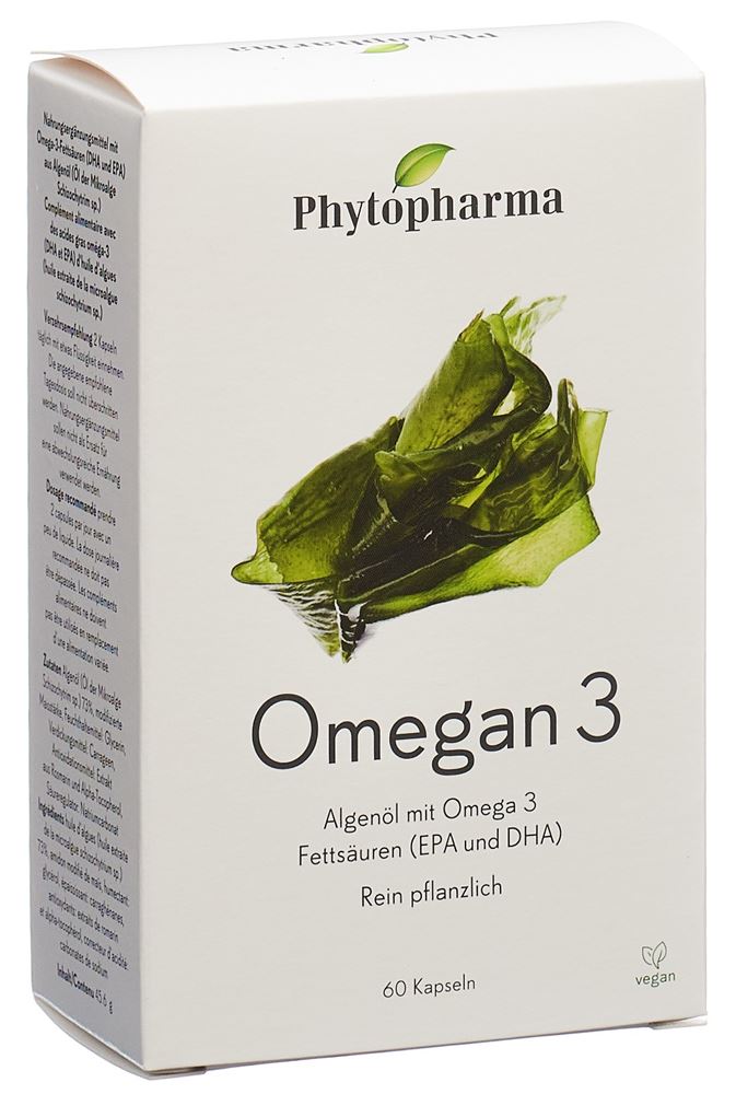 PHYTOPHARMA Omegan 3<br>60 Stück, Kapsel