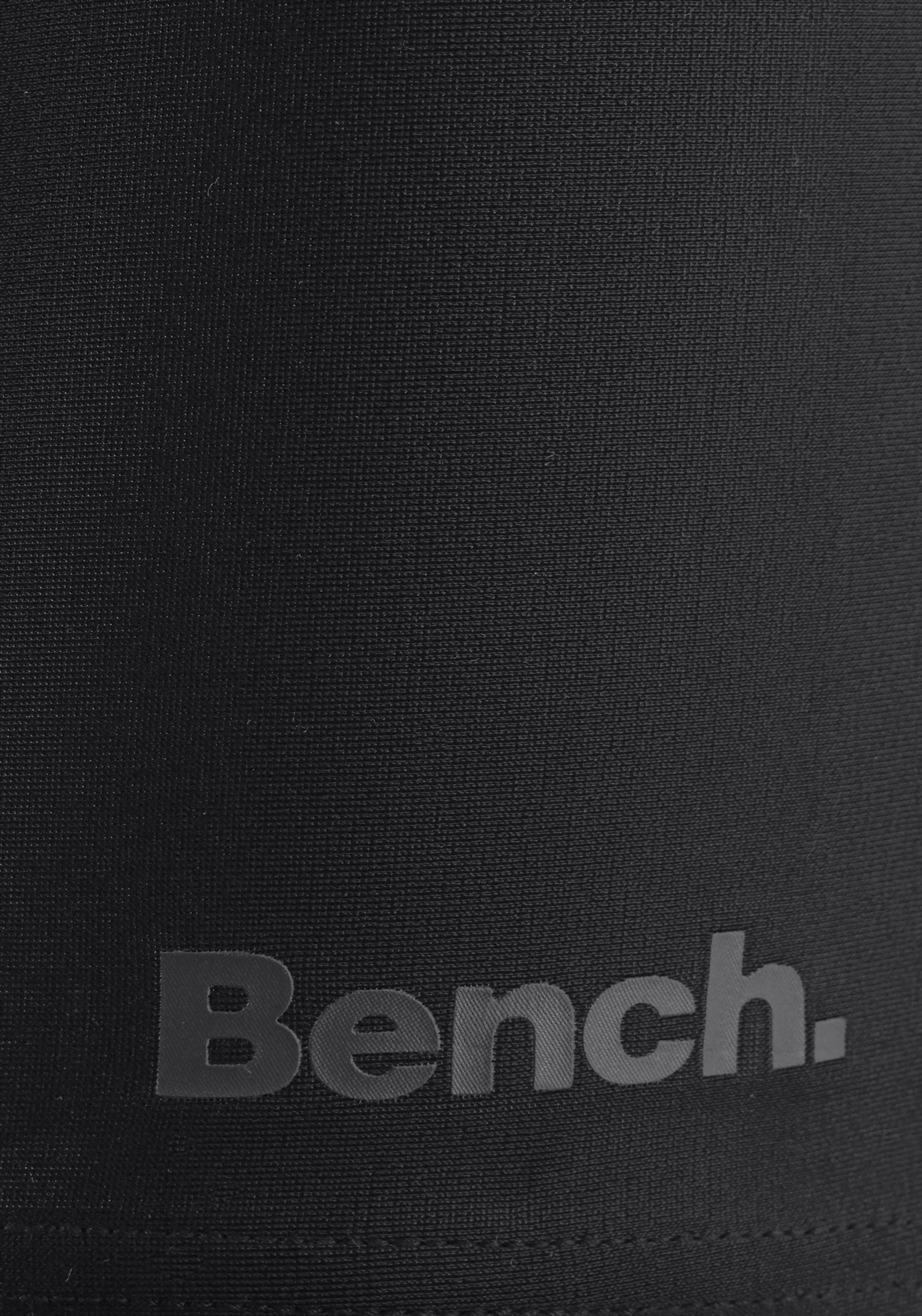 Bench. Boxer-Badehose , mit Logodruck
