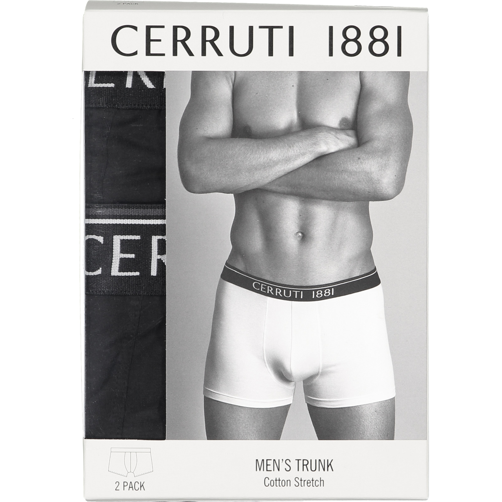 Cerruti 1881 Herren-Boxershorts, 2er-Pack S