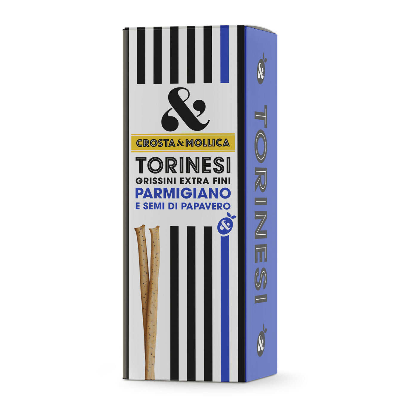 Torinesi au parmesan et graines de pavot - Crosta & Mollica