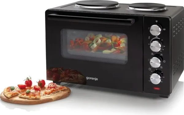 Gorenje OM30GBX - Elektrisk ovn med varme plader - konvektion - 30 liter - 3.2 kW