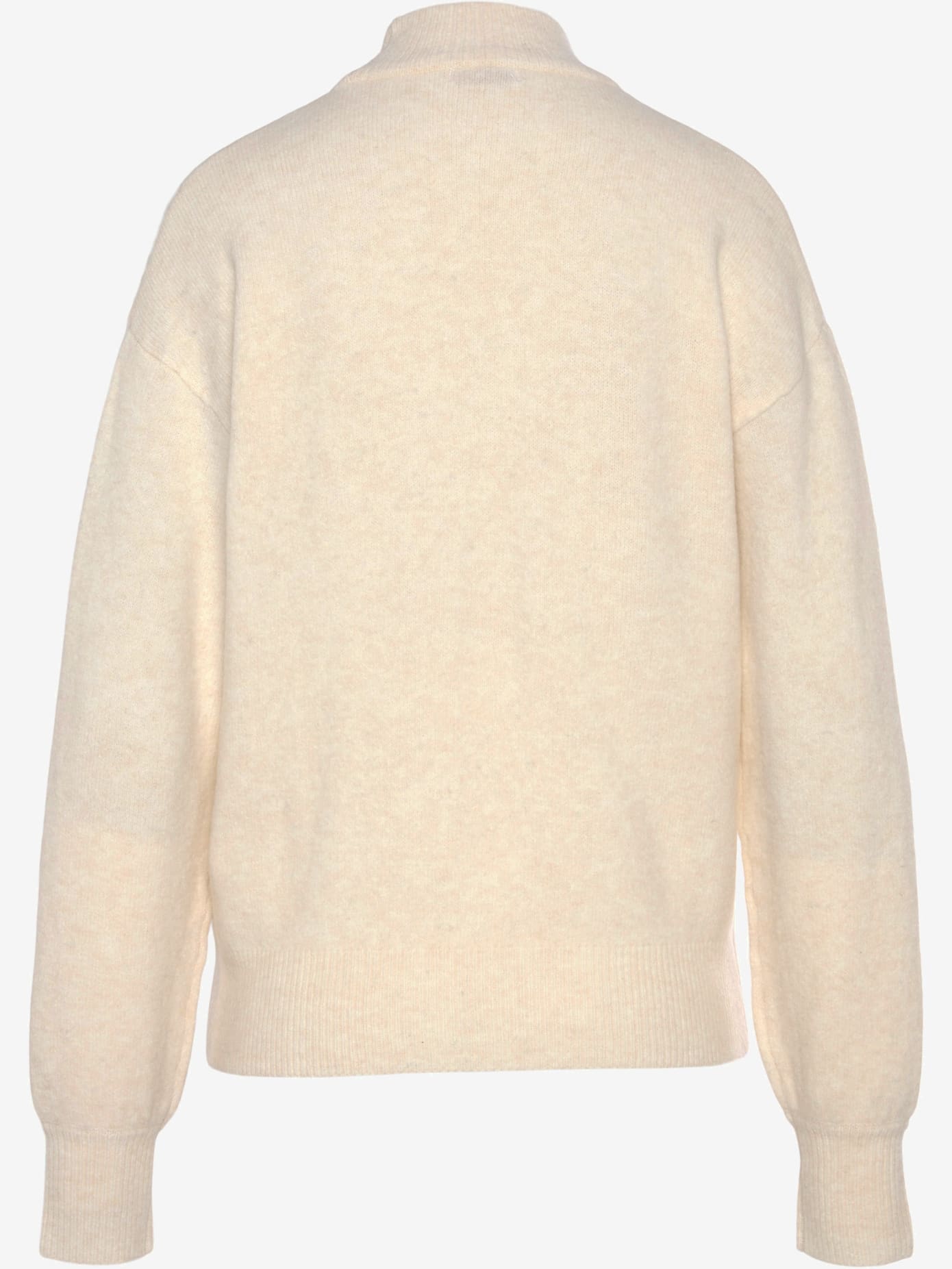 Pull en tricot à col montant