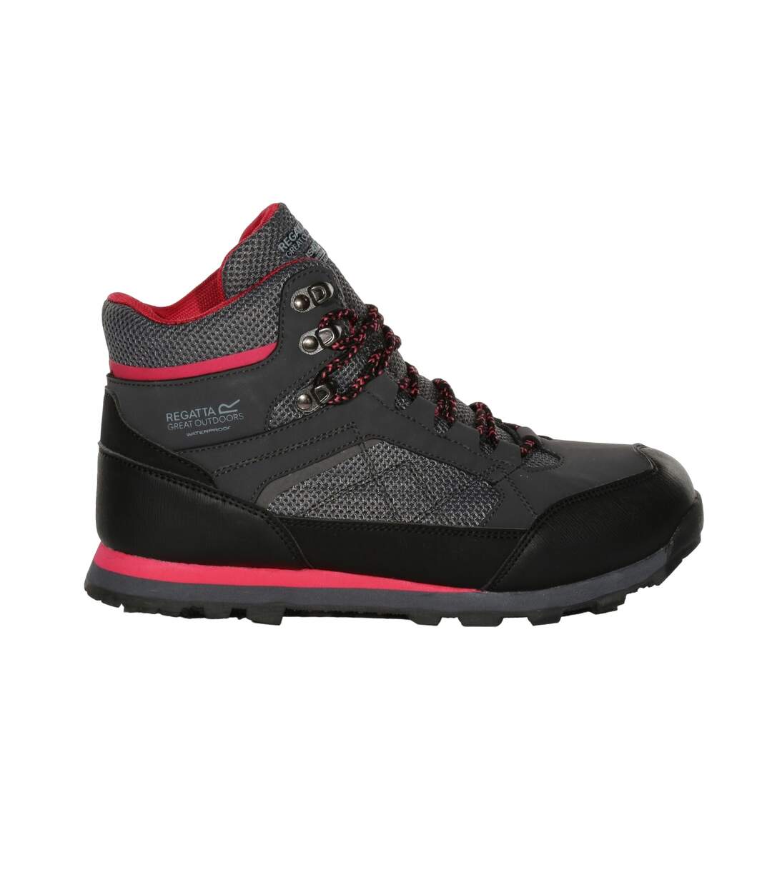 Regatta - Bottines de marche LADY VENDEAVOUR PRO - Femme (Cendre / Rose fluo) - UTRG9435