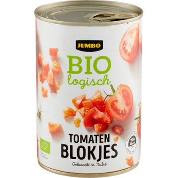 Jumbo Biologisch Tomatenblokjes 400 g
