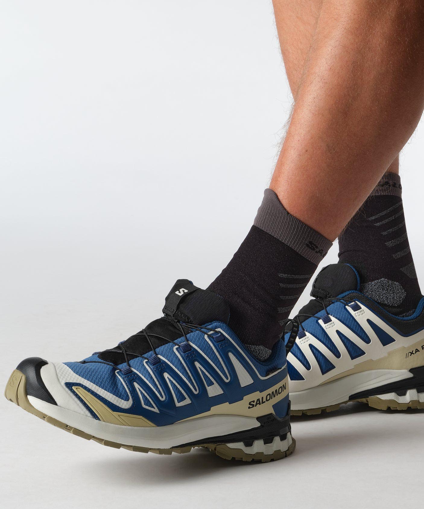 XA Pro 3D V9 GTX Herre Dark Blue/Icicle/Aloe