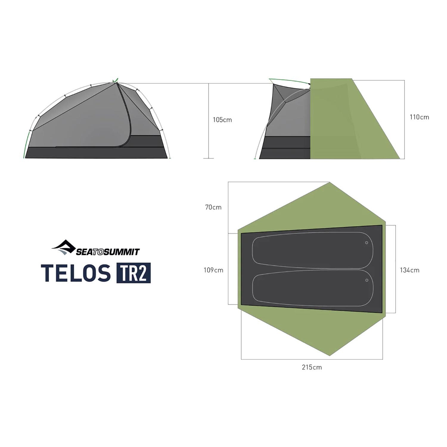Sea to Summit Telos TR2
