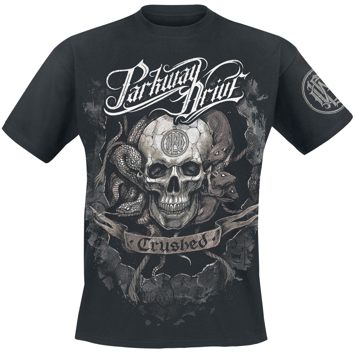 Crushed Skull | Parkway Drive T-Shirt Manches courtes