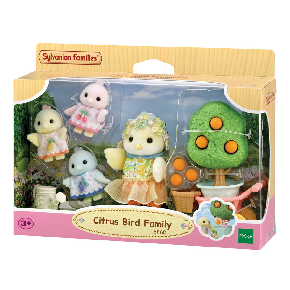 Sylvanian Families familie Citroen vogel 5860