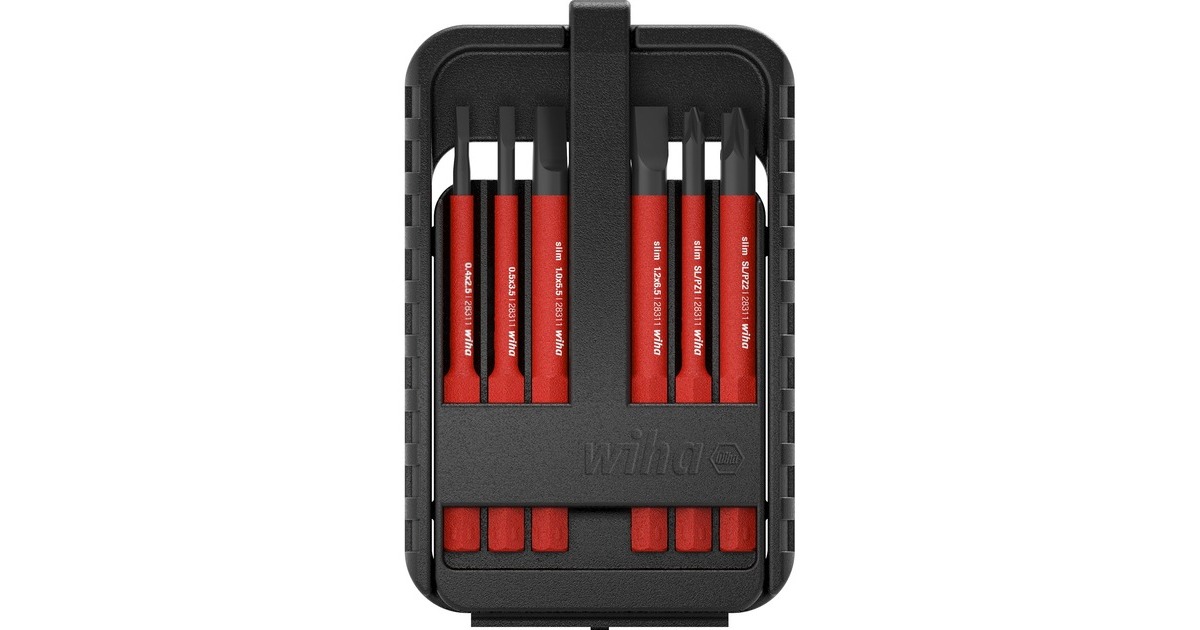 WihaBitset slimBit electric 43159  (Rood)