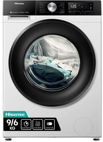 WD3S9043BW3 - Was-droogcombinatie - Wit - Energieklasse A - Groot LED display