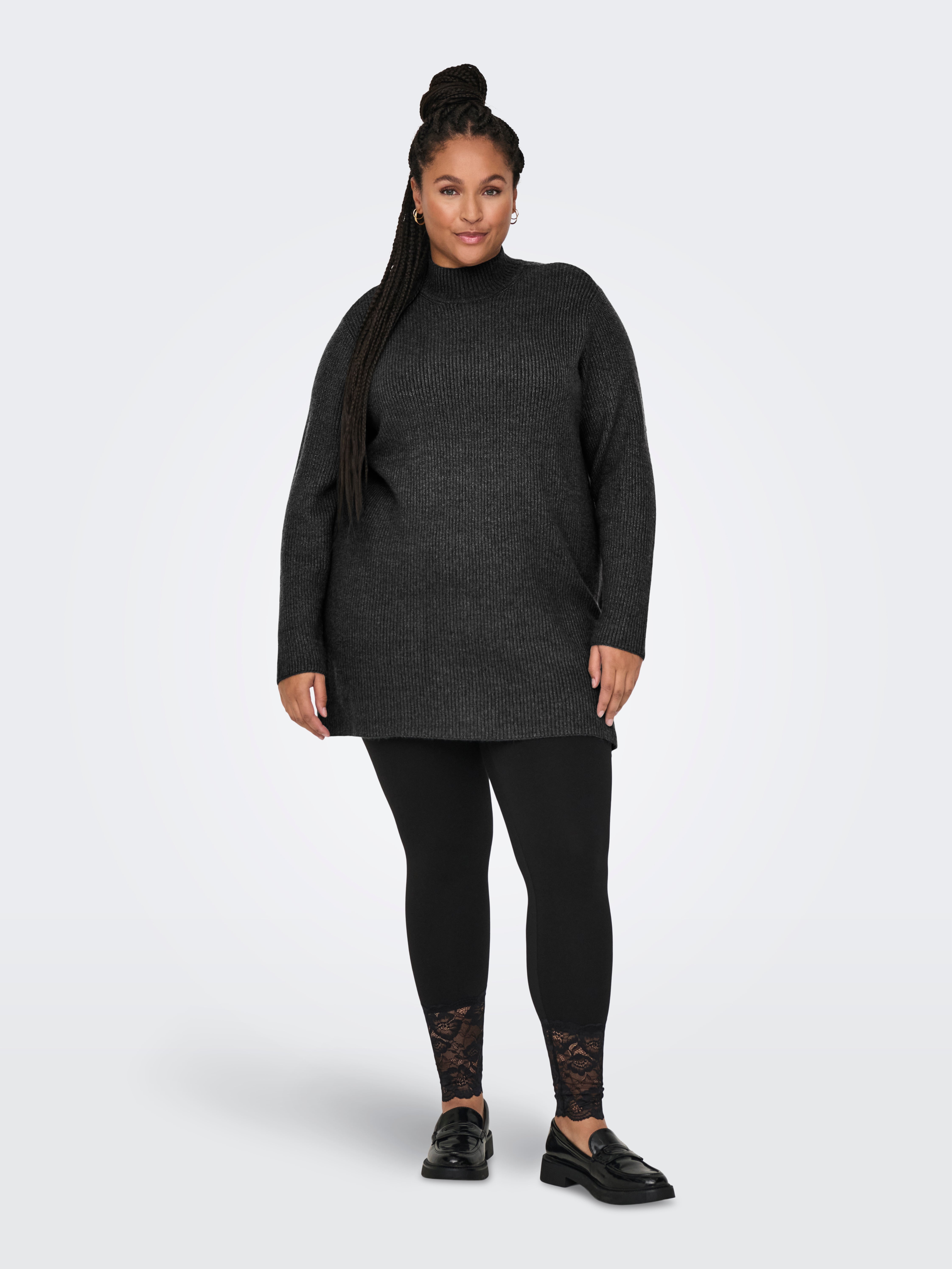 CARKATIA Strickpullover Dark Grey Melange