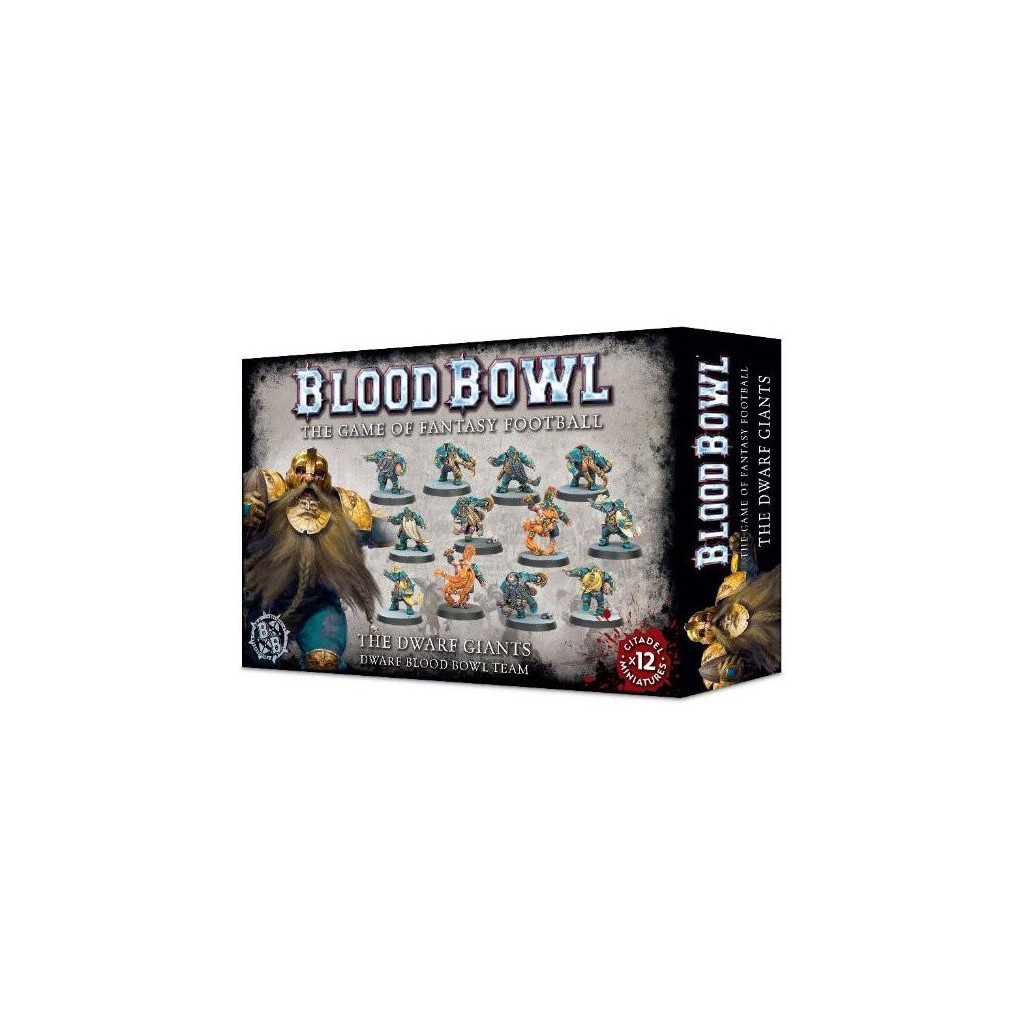 Blood Bowl : The Dwarf Giants - Equipe Nains