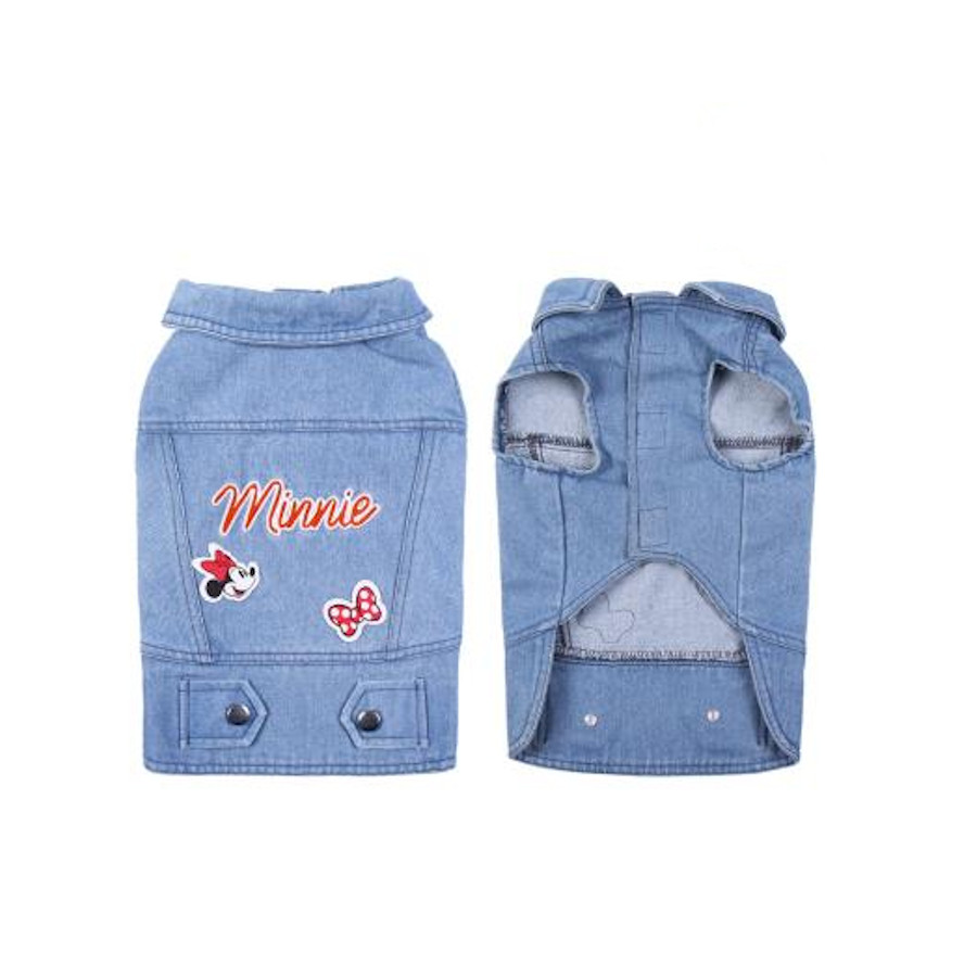 Jaqueta jeans da Minnie da Disney para cachorros