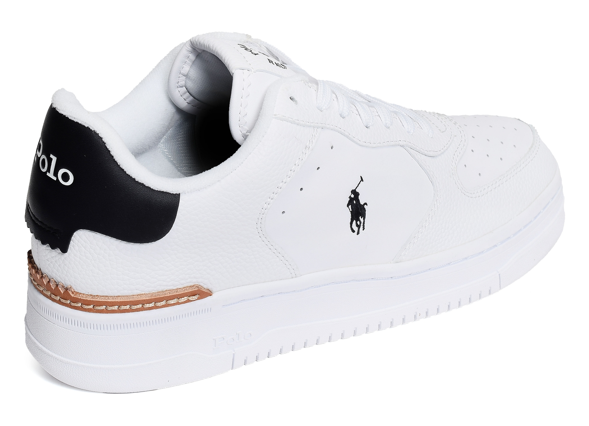Masters court blanc noir