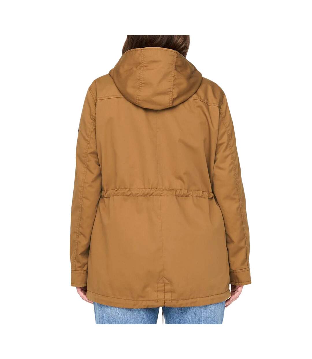 Parka Marron Femme Only Carmakoma Canvas