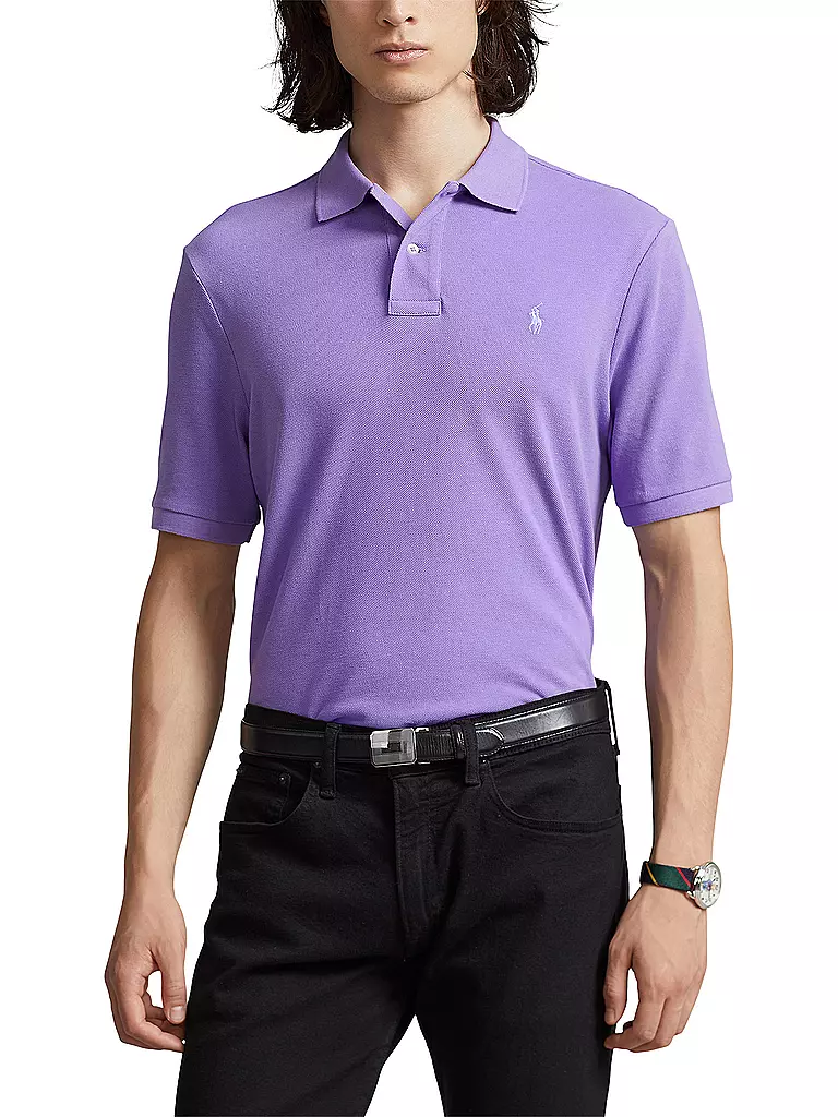 POLO RALPH LAUREN Poloshirt Slim Fit lila