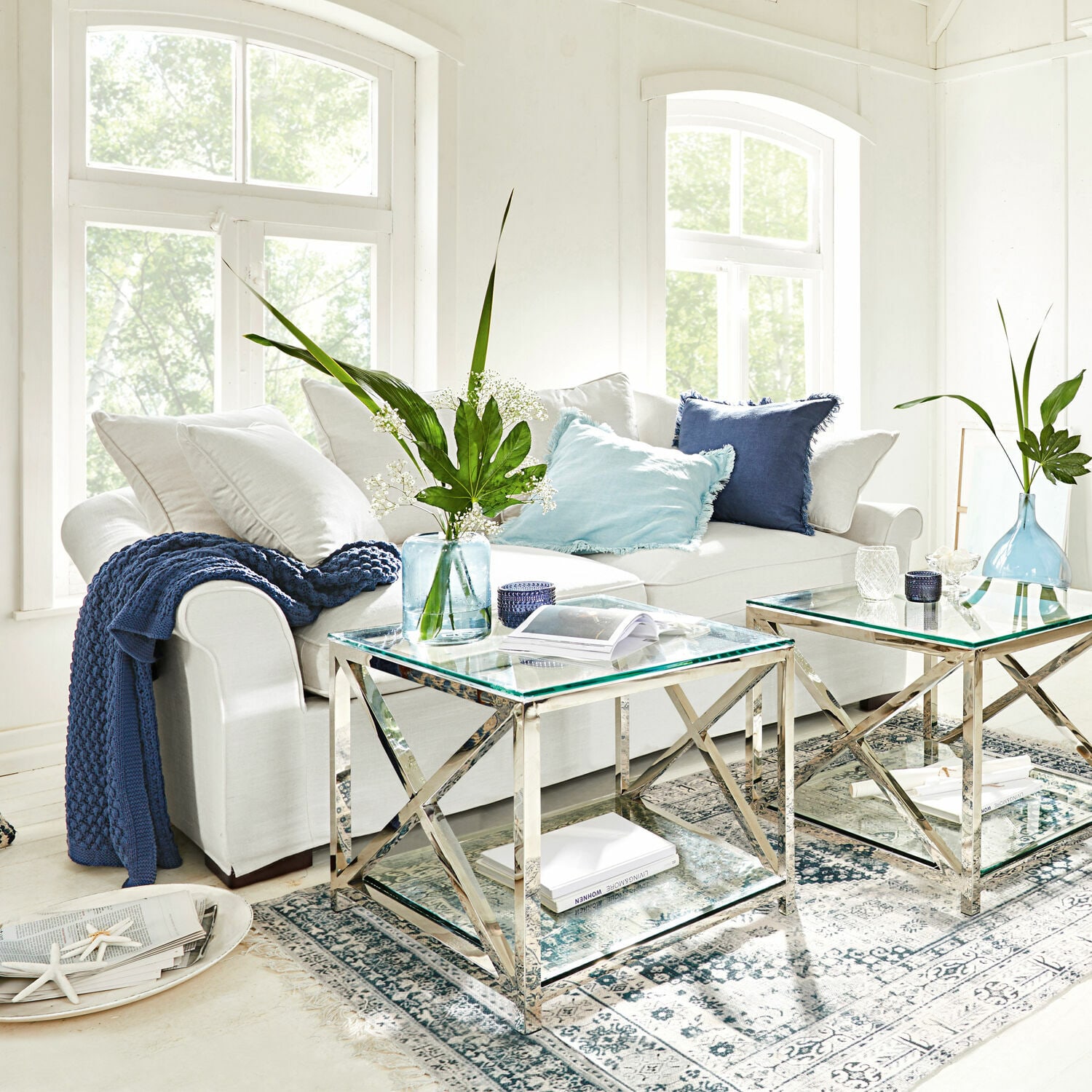 Sofa Long Beach creme