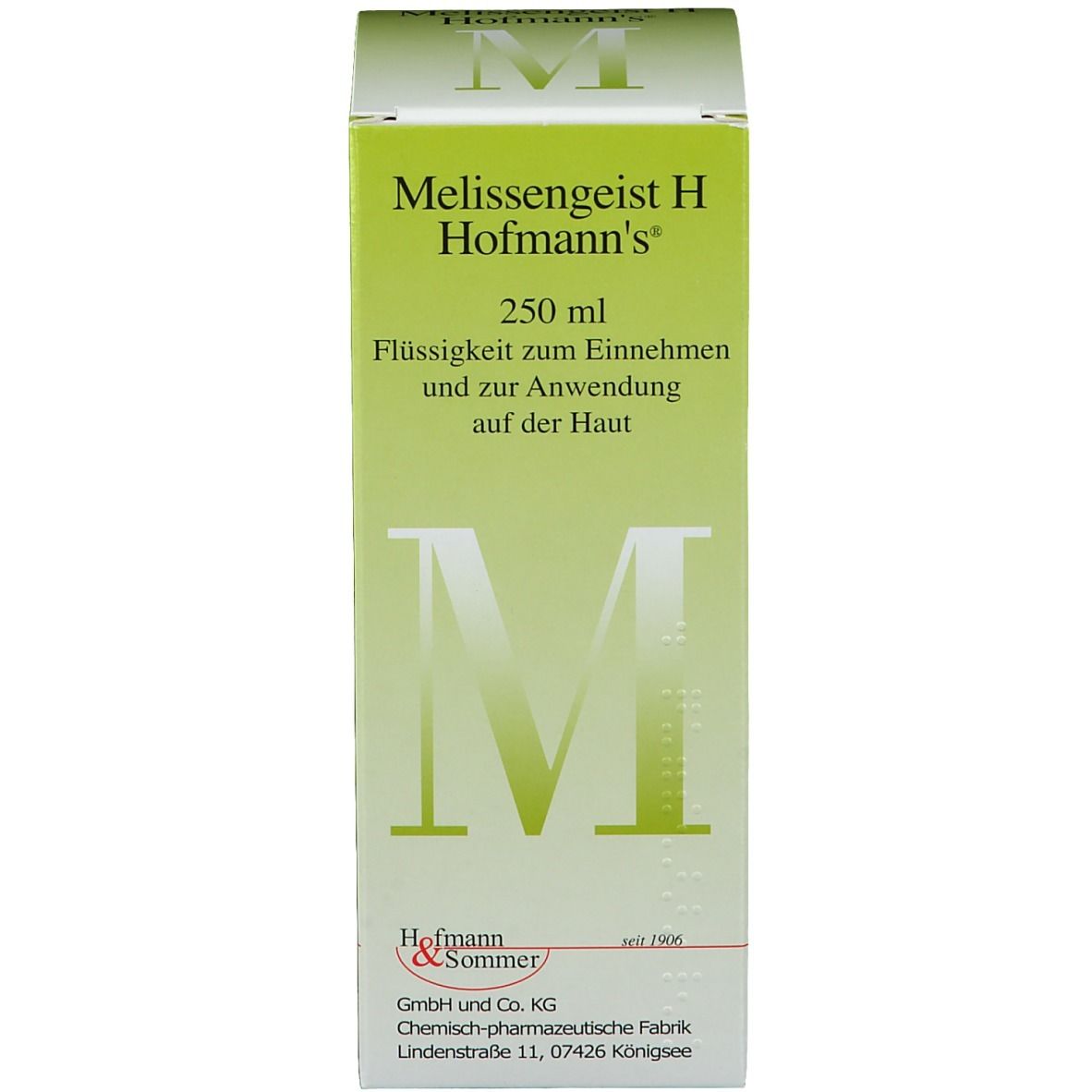 Melissengeist H Hofmanns®