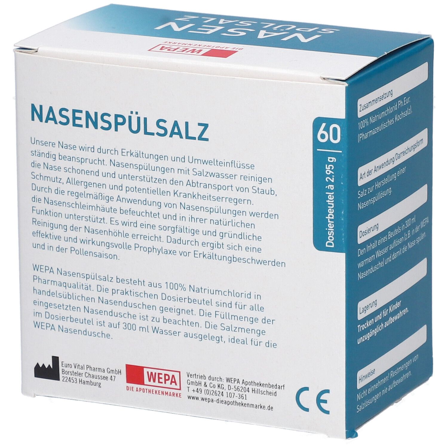 WEPA Nasenspülsalz