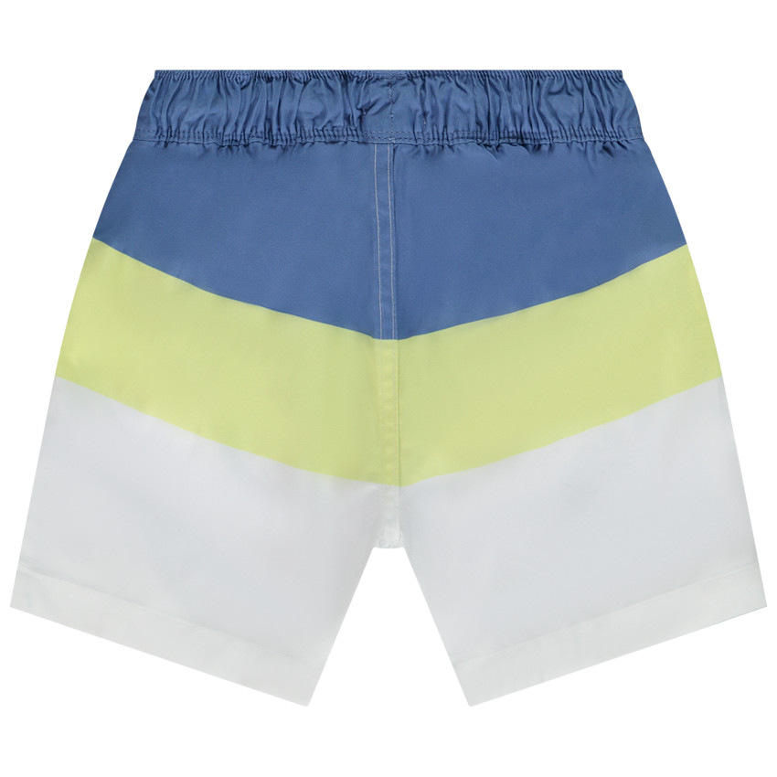 Short de bain effet color block pour garçon