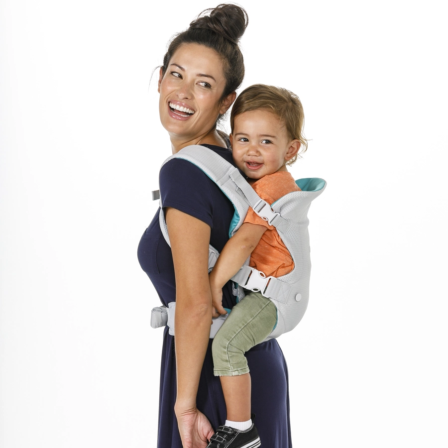 Infantino Babytrage Flip Advanced 4 in 1 mit Mesh-Gewebe Grey