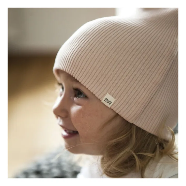 Minimalisma Bonnet Bambi | Rose pâle