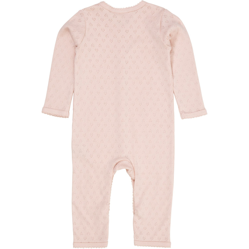 Køb COPENHAGEN COLORS Dusty Rose Pointelle Heart Full Body