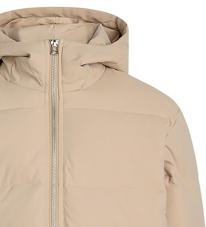 Grønt Dynefrakke - Wewi - Taupe Brown
