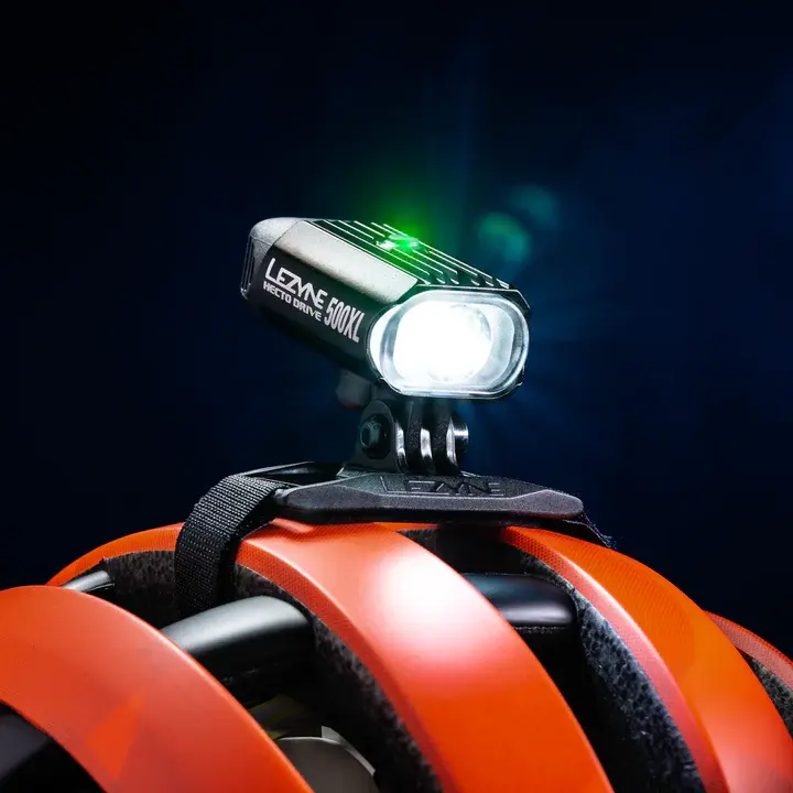 Lezyne Hecto Drive 500XL Helm Koplamp Zwart