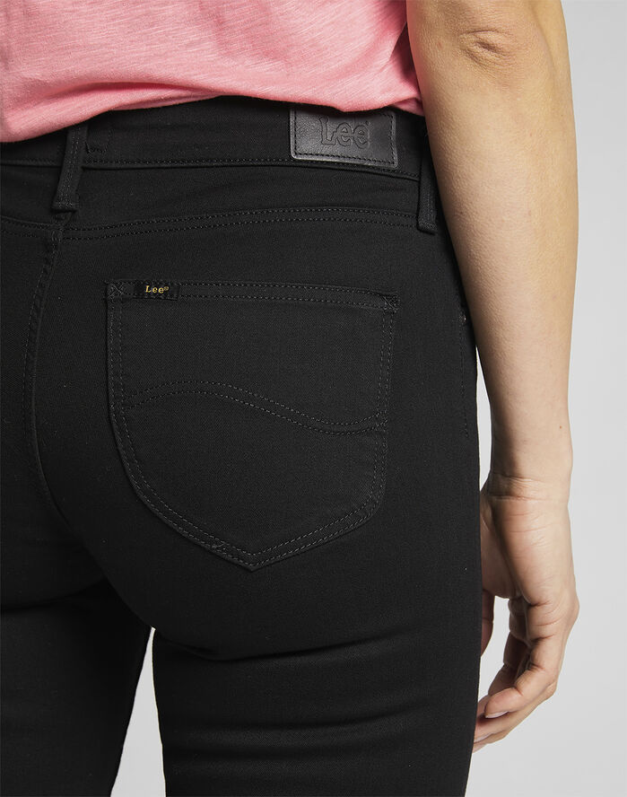 Lee Scarlett Skinny Jeans Sort